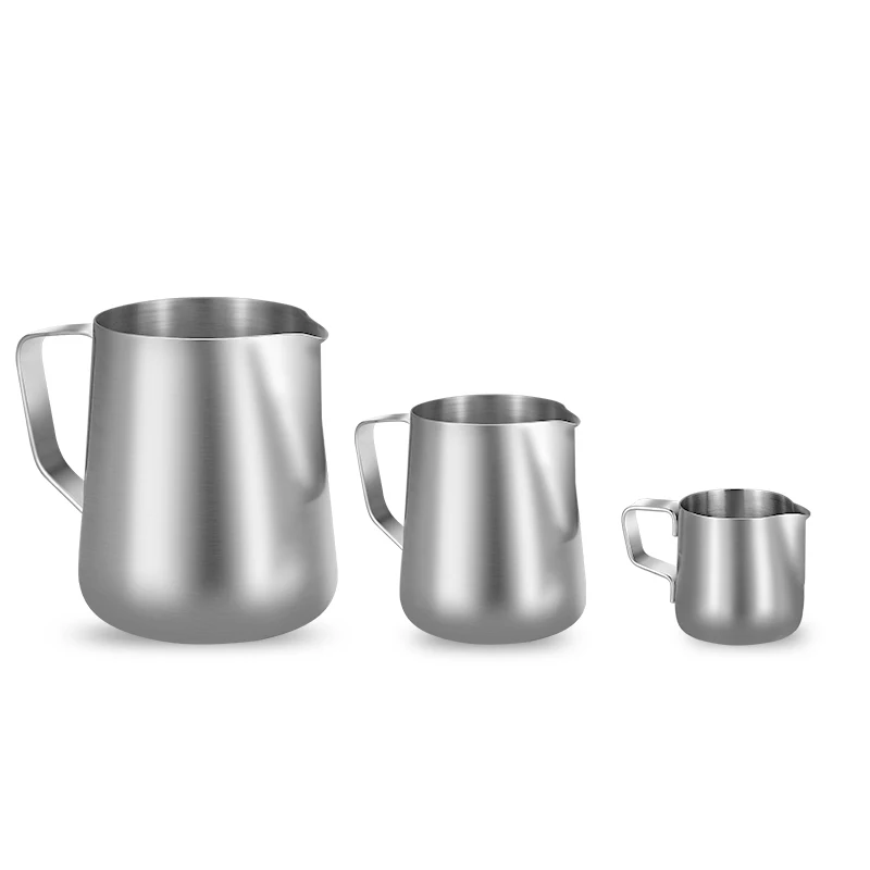 Barista Milk Jug - Professioneller Milchaufschäumkrug aus Edelstahl, 350 ml/550