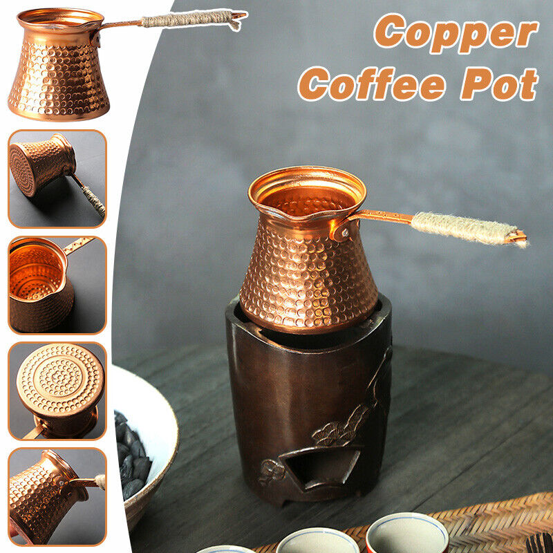 Moka Pot Stove - Kaffeekanne Antikes Kupfer Türkisches Kupfer Kaffeekanne