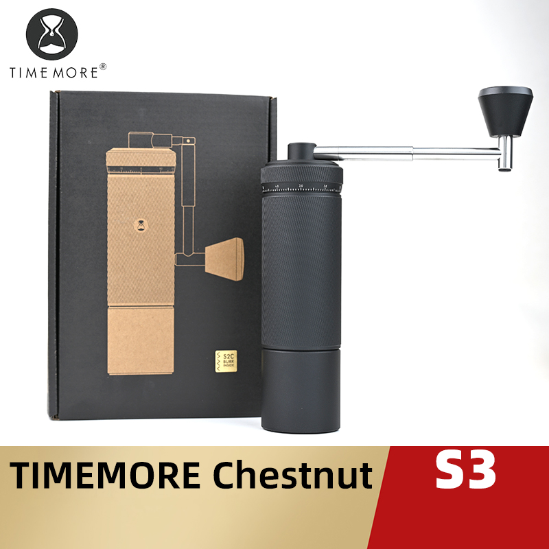 Burr Hand Grinder - TIMEMORE CHESTNUT S3 Manuelle Kaffeemühle, externe