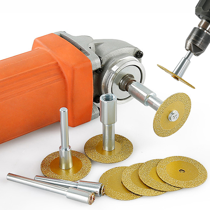 Burr Hand Grinder - 40mm Diamant-Sägeblatt mit M10-Anschluss für Winkelschleifer,
