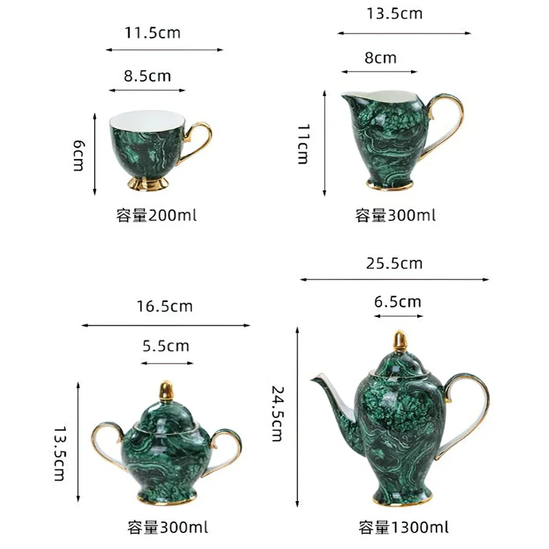 Bone China Teekanne Drink Grün – Coffee Tea Sugar Bewertung und Preis