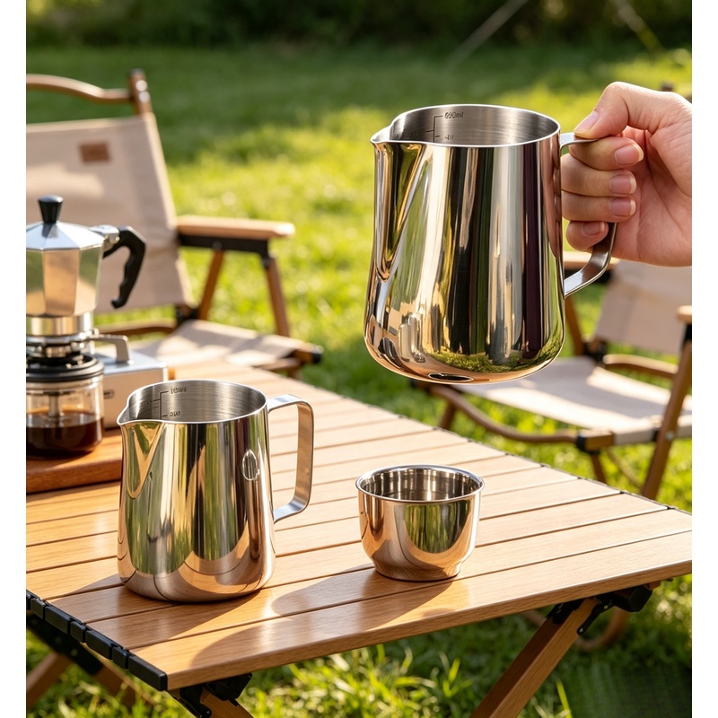 Milchaufschäumkännchen aus Ede – Barista Milk Jug Bewertung und Preis