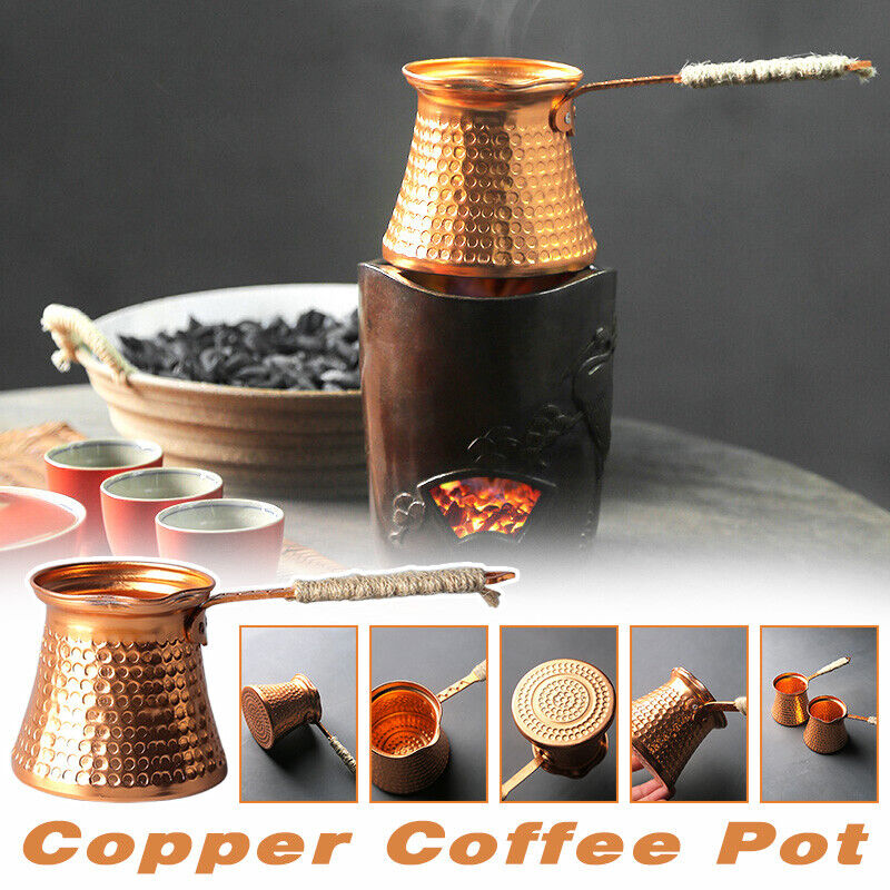 Kaffeekanne Antikes Kupfer Tür – Moka Pot Stove Bewertung und Preis