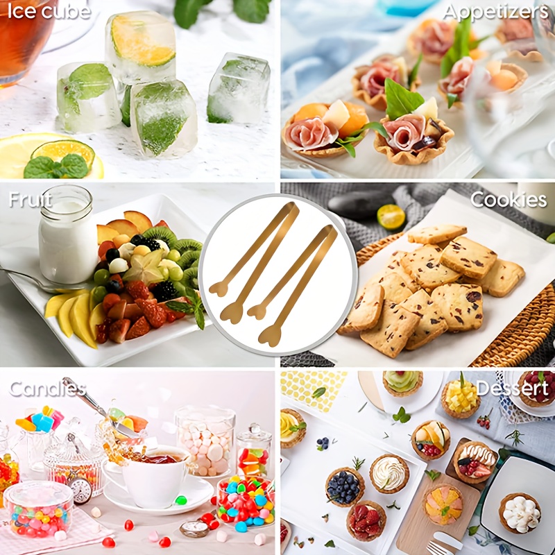 5 Stück Edelstahl-Herzförmige  – Coffee Tea Sugar Bewertung und Preis