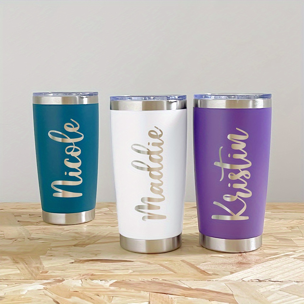 Personalisierter 20oz Edelstah – Coffee Tea Name Bewertung und Preis