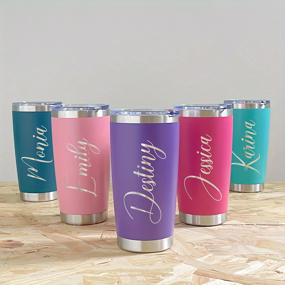 Personalisierter 20oz Edelstah – Coffee Tea Name Bewertung und Preis