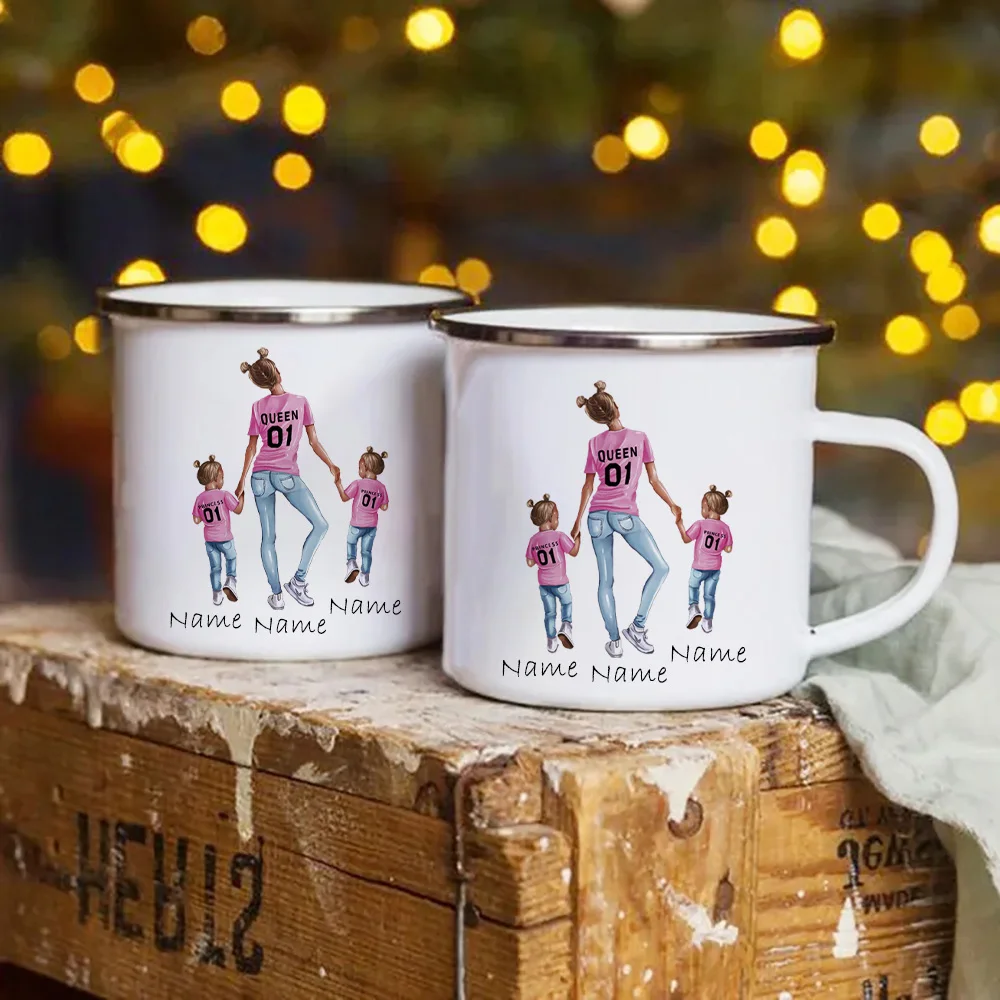 Mutter zwei Töchter anpassen B – Coffee Tea Name Bewertung und Preis