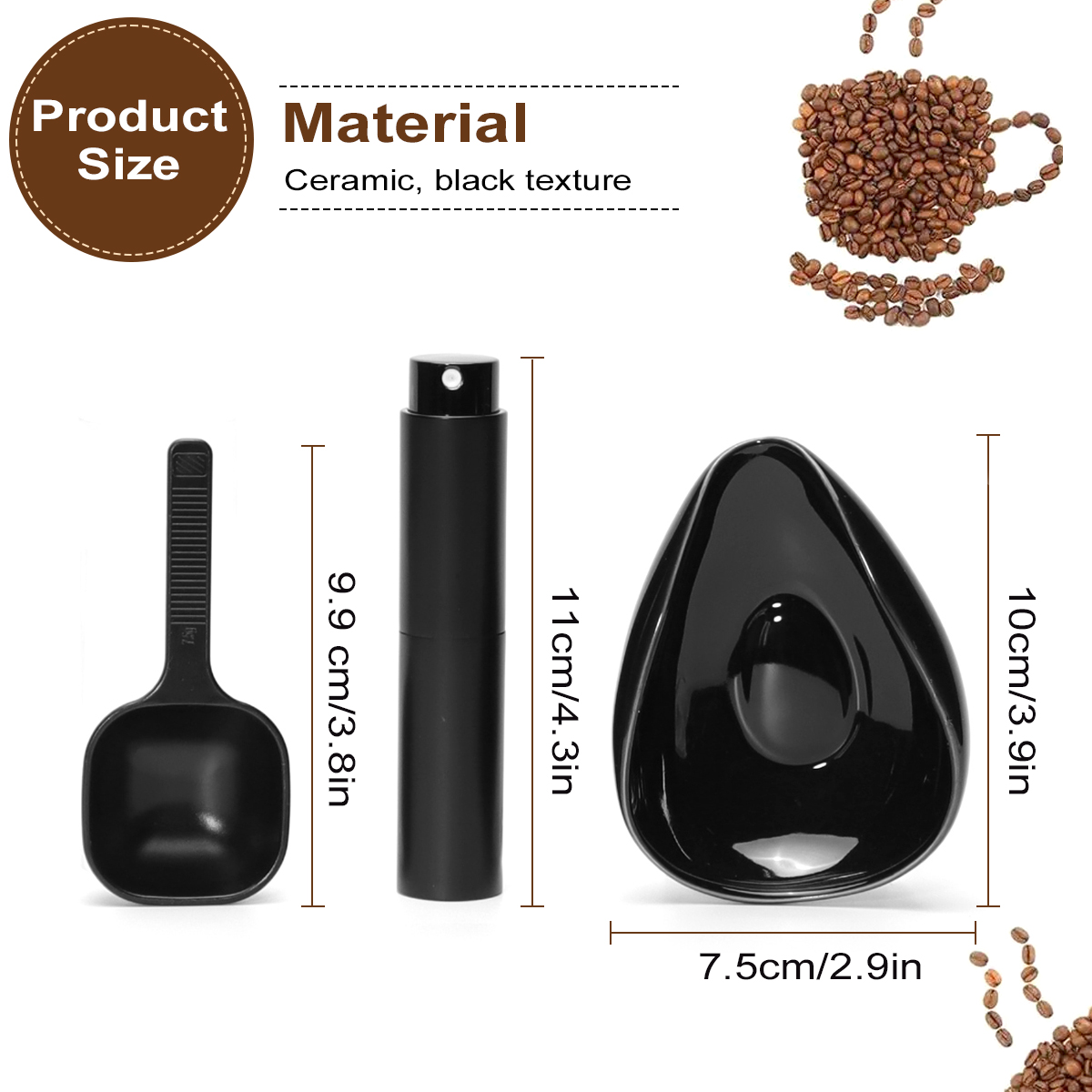 Leeseph Kaffeebohnen-Dosierbec – Coffee Tea And Sugar Set Bewertung und Preis