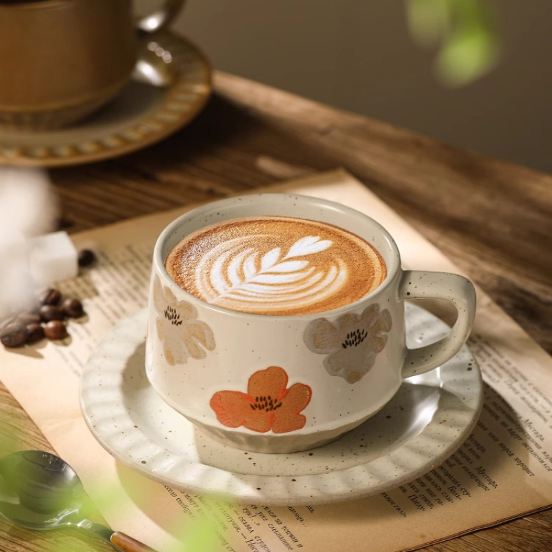 Retro-Keramiktasse, grobe Kera – Coffee Tea And Sugar Set Bewertung und Preis