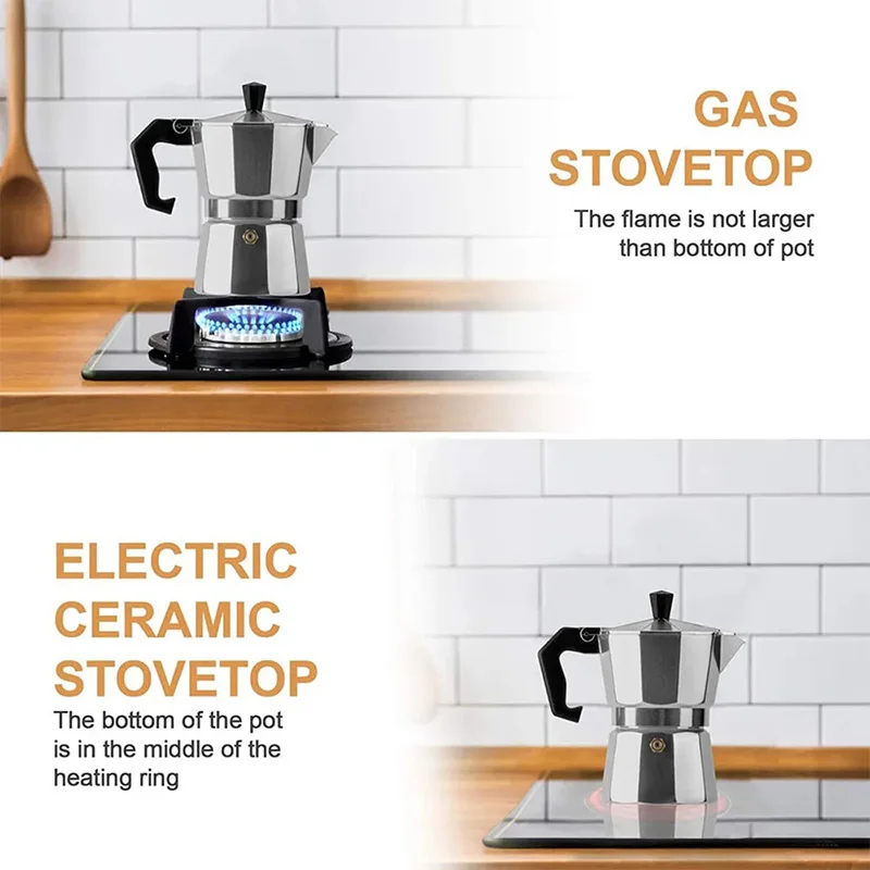 Moka-Kanne, italienische Kaffe – Moka Pot Stove Bewertung und Preis