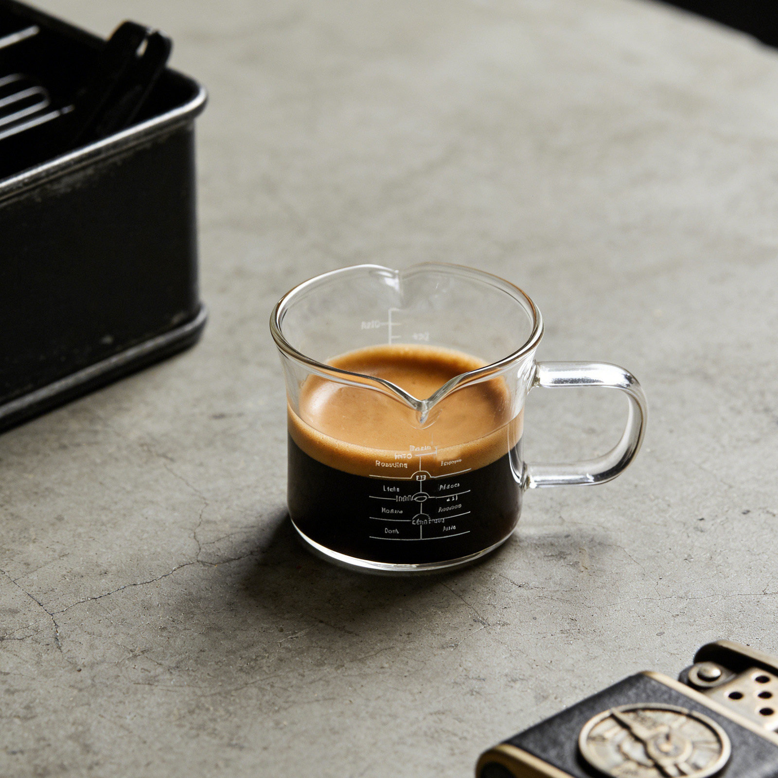 Doppeltrichter-Messbecher aus  – Coffee Tea With Milk Bewertung und Preis