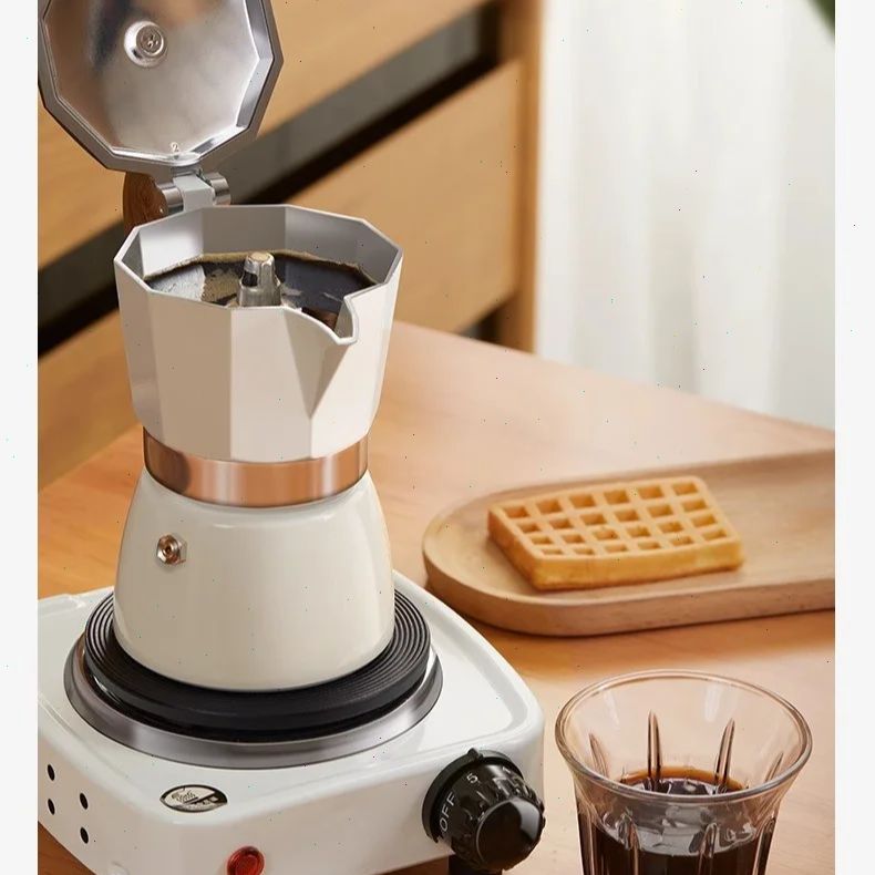Moka-Kanne mit rundem Boden, E – Moka Pot Stove Bewertung und Preis